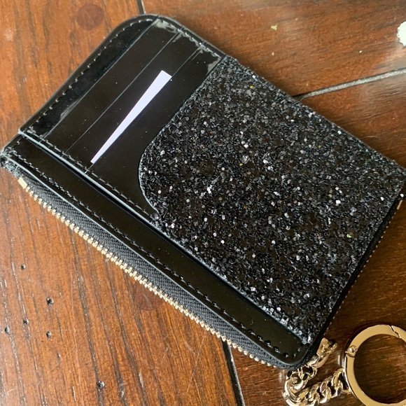 SOLD⛔️Authentic Kate Spade glitter/Patent leather cd/Key - Picture 4 of 6